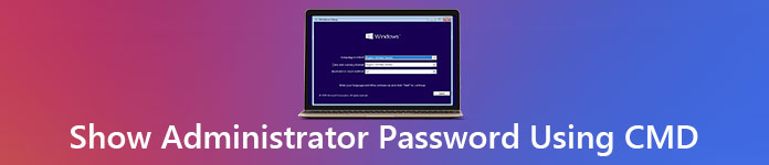 Show Administrator Password Using cmd