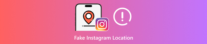偽のインスタグラムの場所