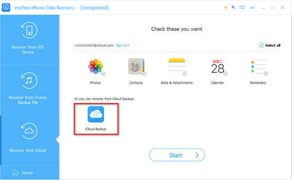 Recover From iCloud Backup