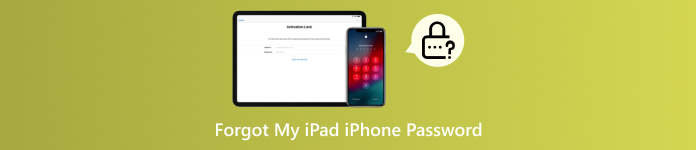 iPad iPhoneのパスワードを忘れた場合