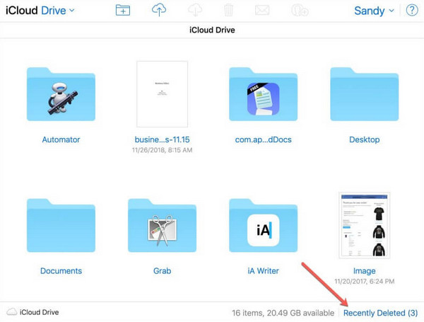 Datoteke na iCloud disku