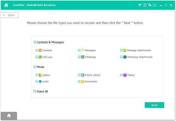 Récupérer des messages Fonepaw