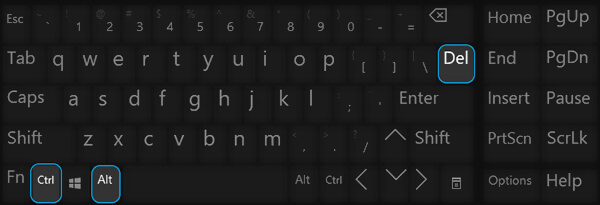 Keyboard shortcut fix windows 10 no login screen