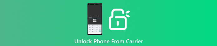 キャリアから電話のロックを解除する