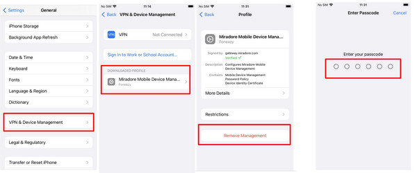 Remover Airwatch Mdm