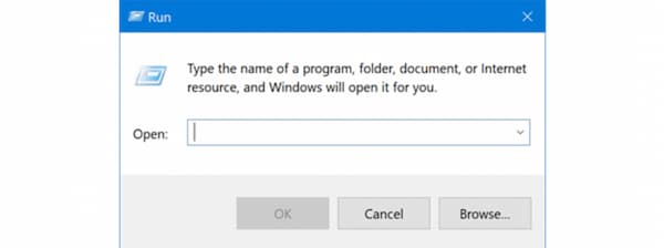 Windows Run Dialog