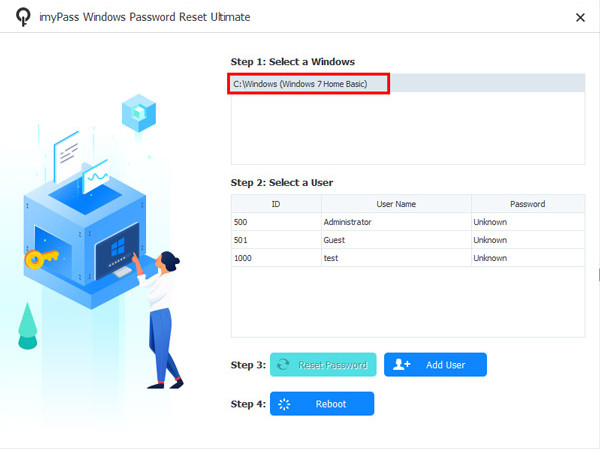 Seleziona la versione di Windows