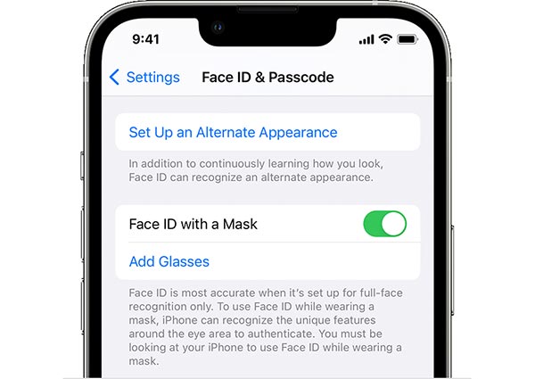 带口罩的 Face ID