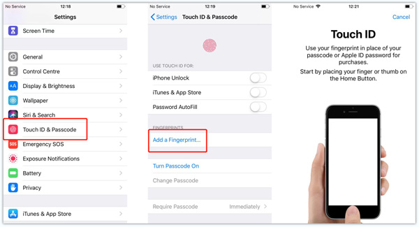 Add a Fingerprint on iPhone