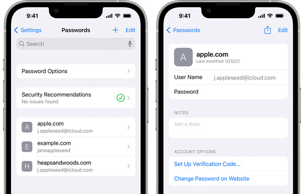 Find Login Keychain Password on iPhone