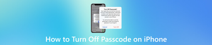 How to Turn Off iPhone Passcode