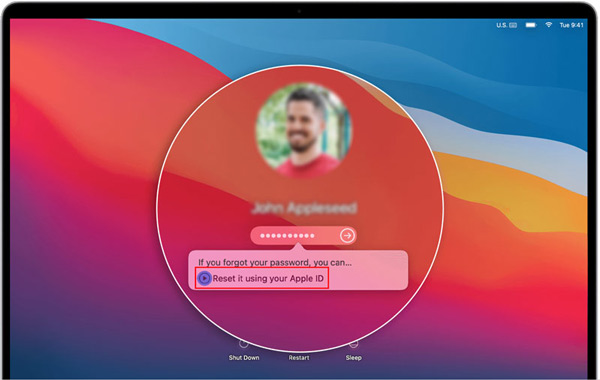 Đặt lại mật khẩu đăng nhập Mac bằng Apple ID