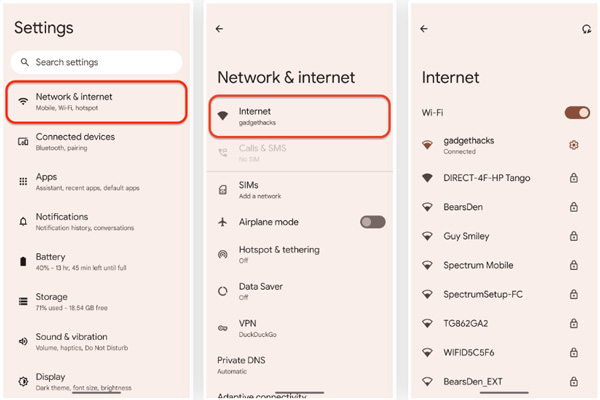 See Saved WiFi Passwords on Android 10 11