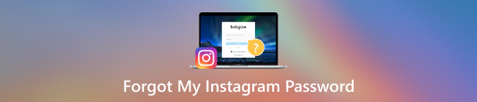 Instagramのパスワードを忘れた場合