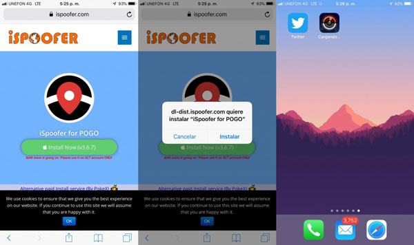 iSpoofer App