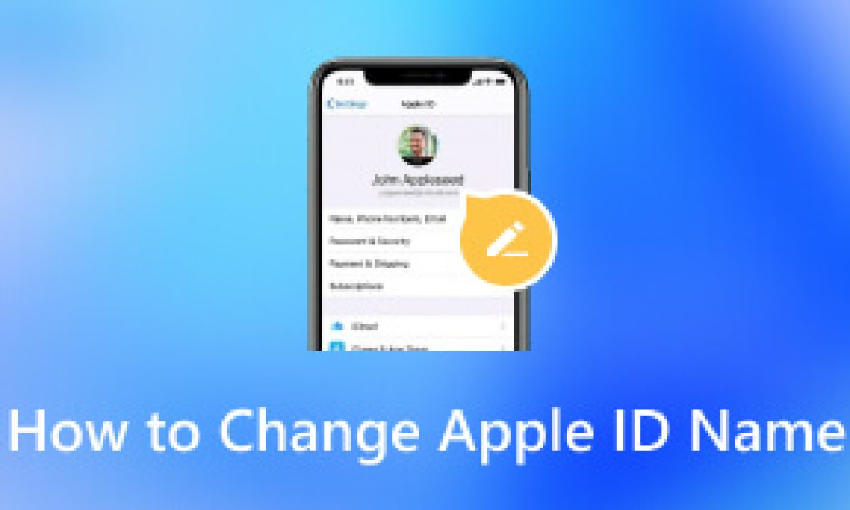 Как изменить имя Apple ID — руководство по легкому изменению имени  идентификатора