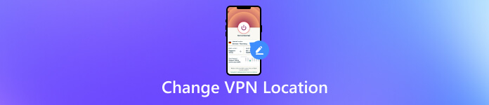 Ändra VPN-plats