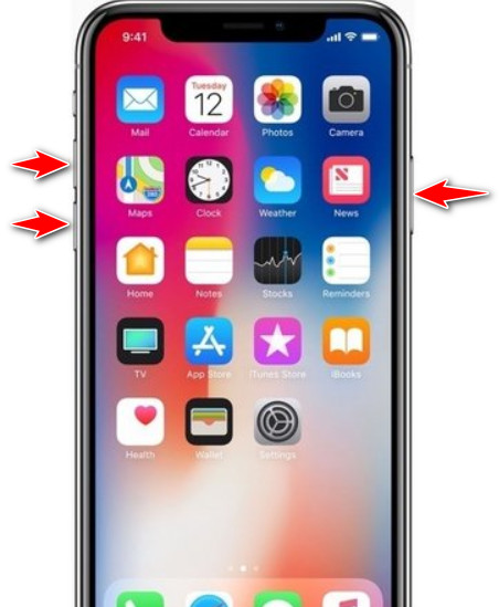 Restablecimiento parcial del iPhone X