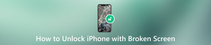 Unlock iPhone With Broken Screen