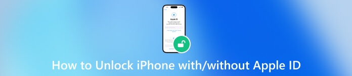 Unlock iPhone with/without Apple ID