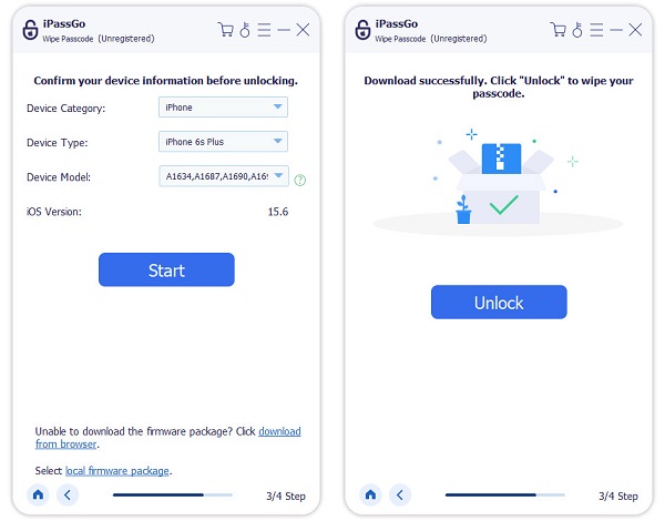 Complete Unlock Process