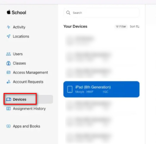 Dispositivos Selecione seu iPad