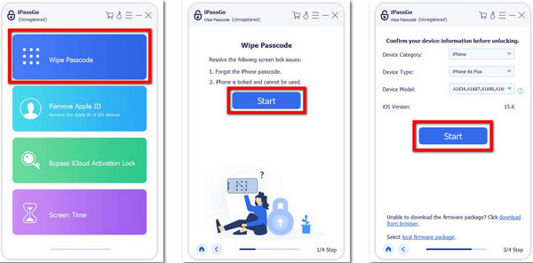 iPassGo imyPass Interface