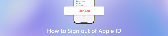 Sign Out of Apple ID