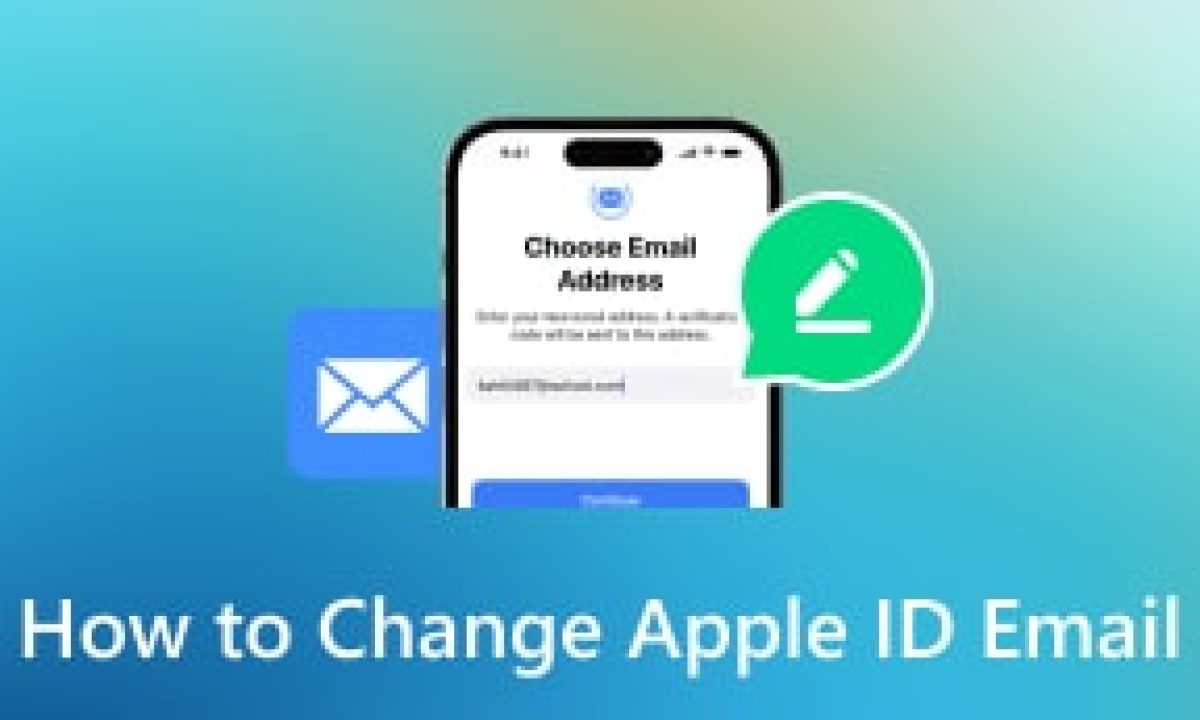 Полное руководство о том, как легко изменить адрес электронной почты Apple  ID