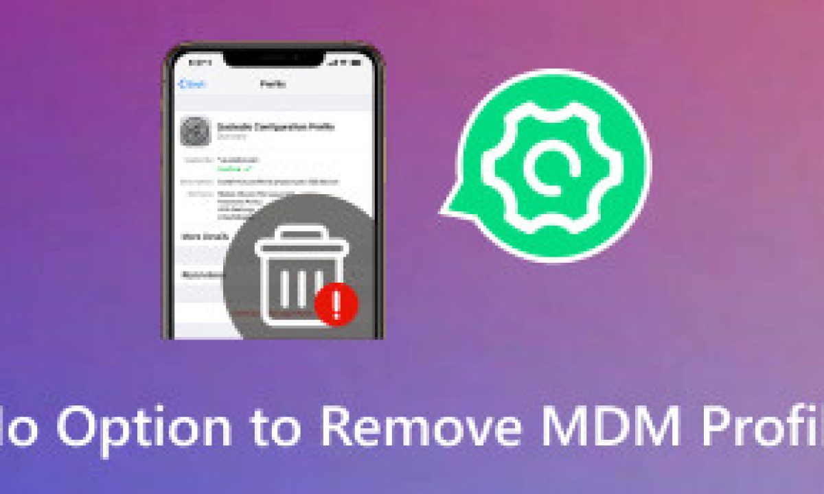 Причины, почему нет возможности удалить профиль MDM и 8 основных исправлений