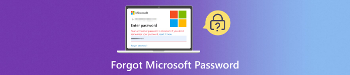 Glömt Microsoft-lösenord