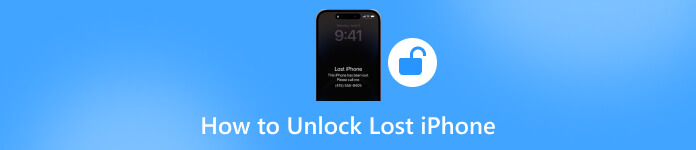 Hur man låser upp förlorad iPhone