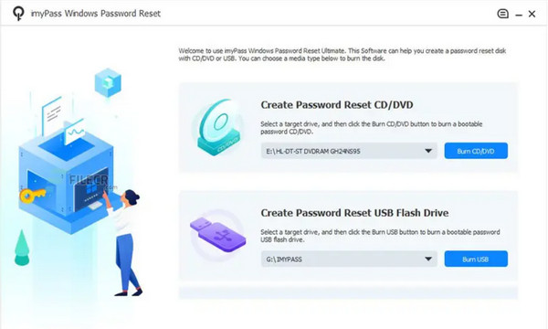 Réinitialisation du mot de passe Windows imyPass