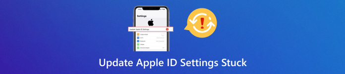 更新 Apple ID 设置卡住