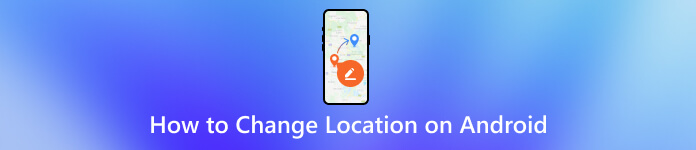 So ändern Sie den Standort auf Android