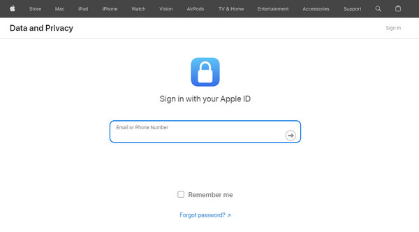 Apple Data And Privacy Website