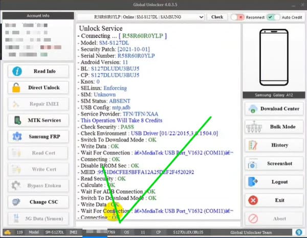 Kerülje meg a Sim Lock-ot a Global Unlocker segítségével