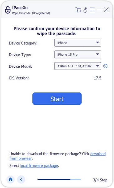 Download Firmware Package iPhone