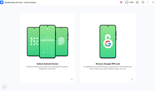 Dr. Fone: Android-Bildschirm entsperren