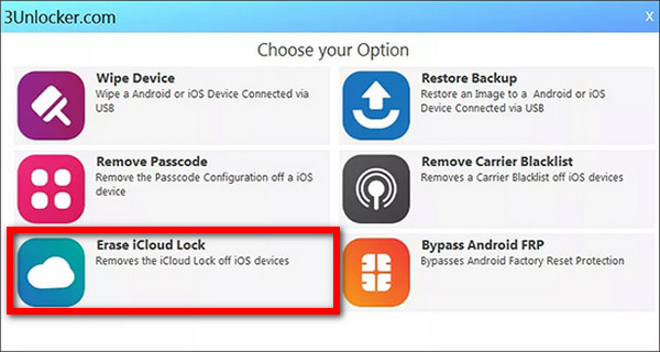 Erase iCloud Lock