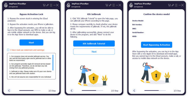 Imypass Ipassbye Interface