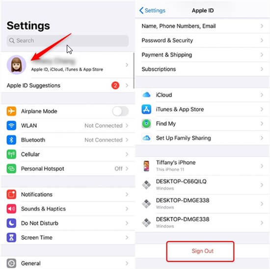 Keluarkan Apple Id Iphone