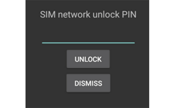 SIMロック解除コード