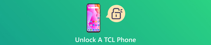 TCL電話のロックを解除する