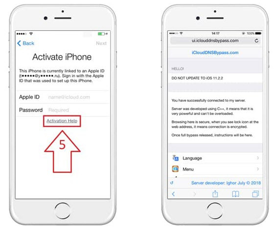 ปลดล็อค Ios Dns