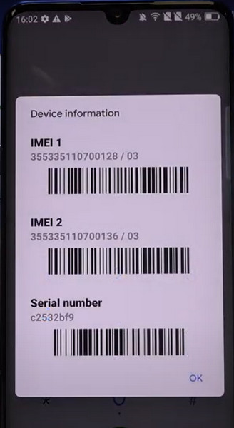 Mở khóa điện thoại Tcl bằng Imei