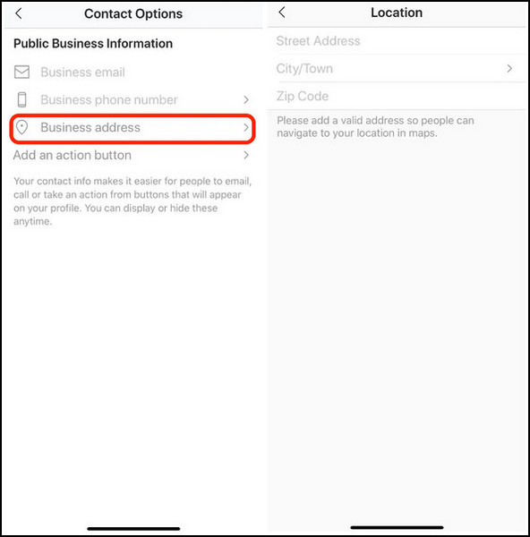 Add Business Location On Instagram