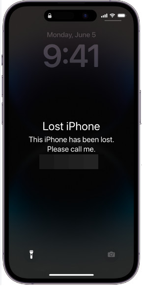 Contact Owner In Lost Mode iPhone