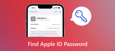 Najděte heslo Apple ID