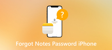Glemt Notes-adgangskode iPhone